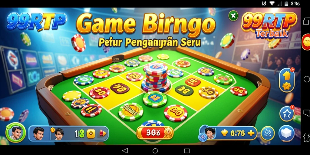 Screenshot 99RTP menampilkan aksi seru permainan Bingo.