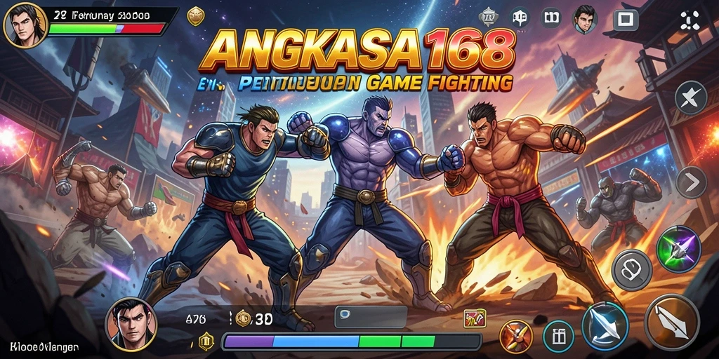 Gameplay seru dalam pertarungan epik di ANGKASA168.