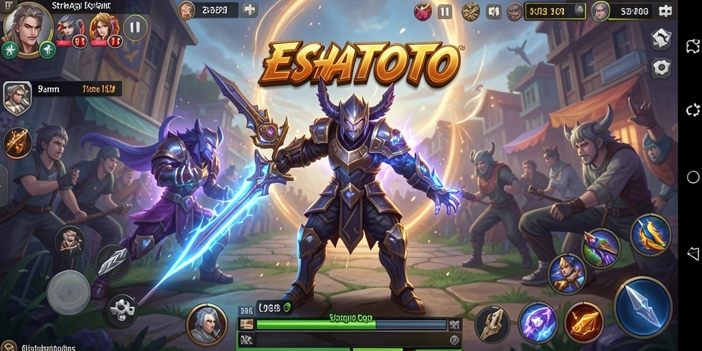 Tampilan gameplay ESHATOTO yang menarik dan strategis.