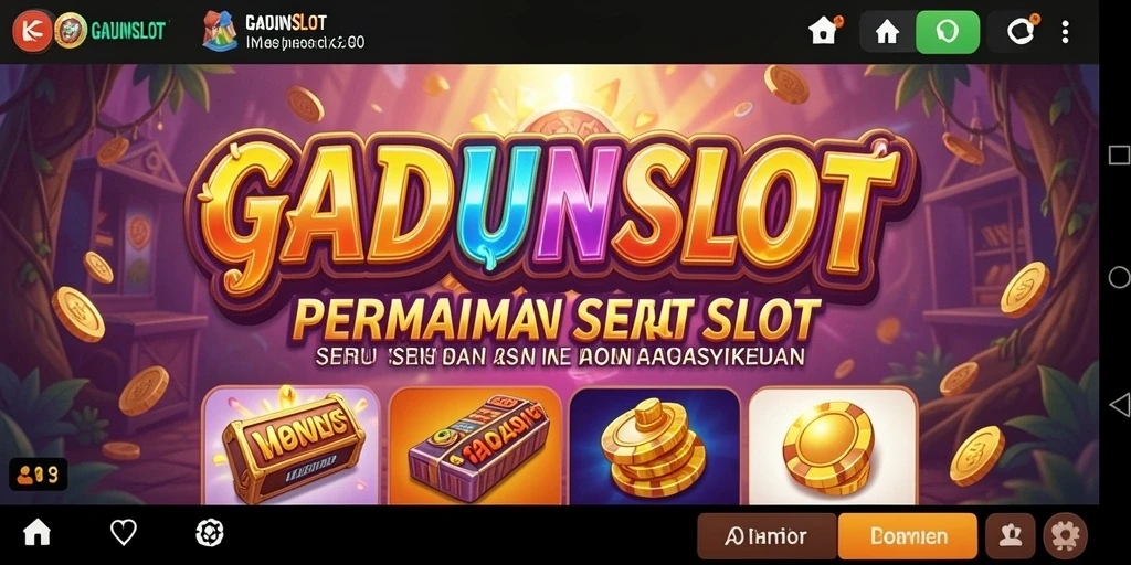 Tangkapan layar GADUNSLOT menampilkan gameplay yang menarik dan fitur slot yang mengasyikkan.