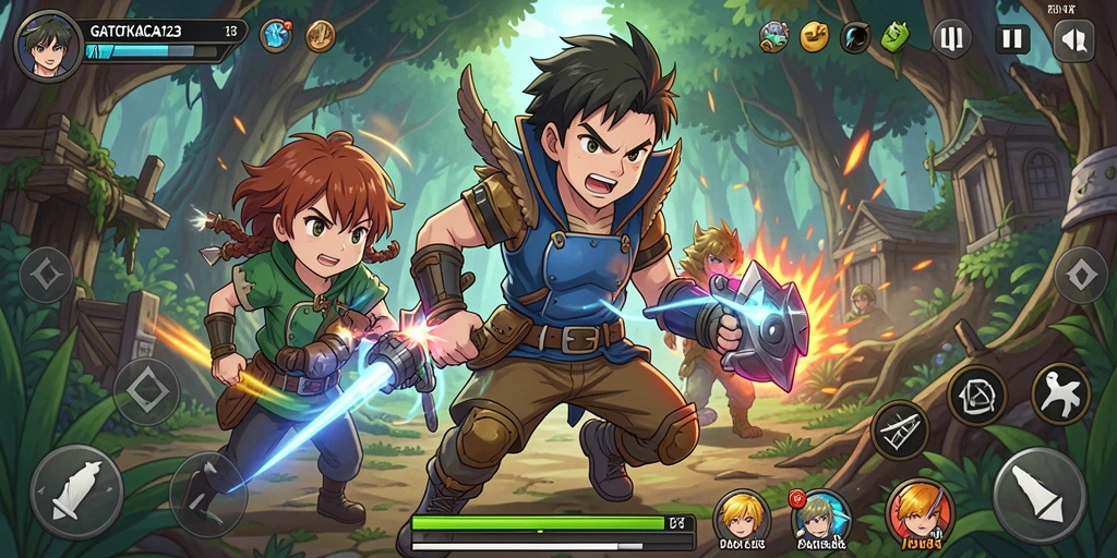 Tampilan kegembiraan dalam gameplay GATOTKACA123 yang menakjubkan.
