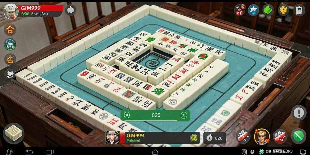 Screenshot menunjukkan gameplay Mahjong yang seru dan menarik.