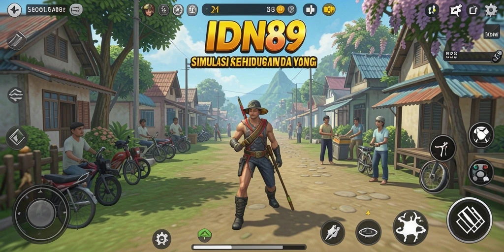 Tampilan gameplay IDN89 yang menarik dengan interaksi sosial yang kaya.