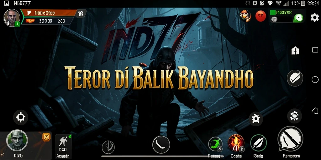 Tampilan menegangkan dari gameplay IND777 yang memikat.