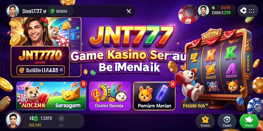 Tampilan gameplay menarik dalam JNT777 dengan grafik menawan.