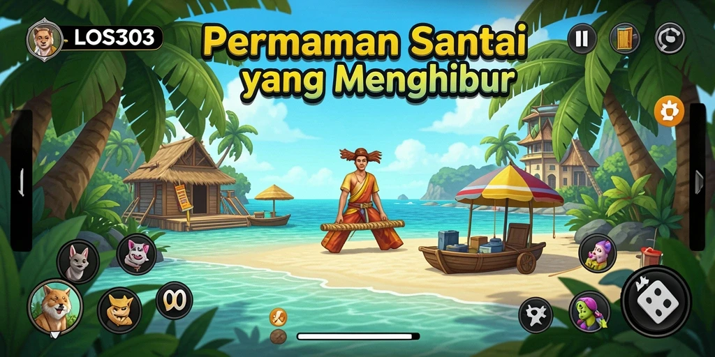 Tampilan gameplay seru dari LOS303 yang penuh tantangan.