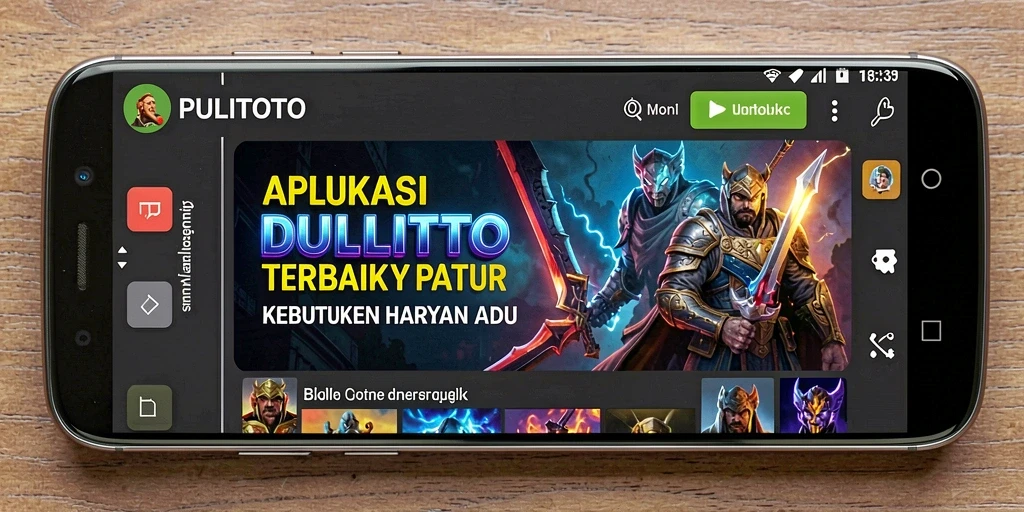 Tampilan interface PULITOTO yang user-friendly dan fungsional.