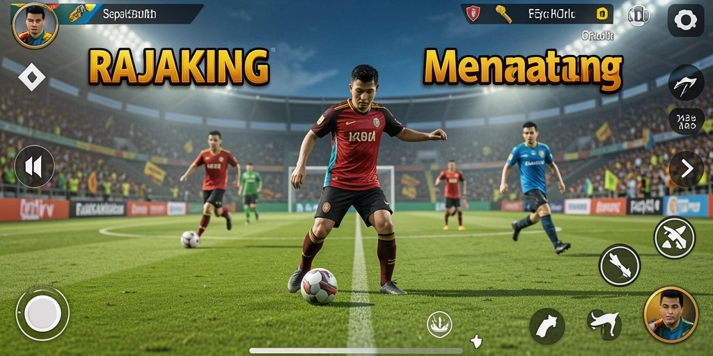 Tampilan menarik dari gameplay RAJAKING yang seru dan penuh aksi.