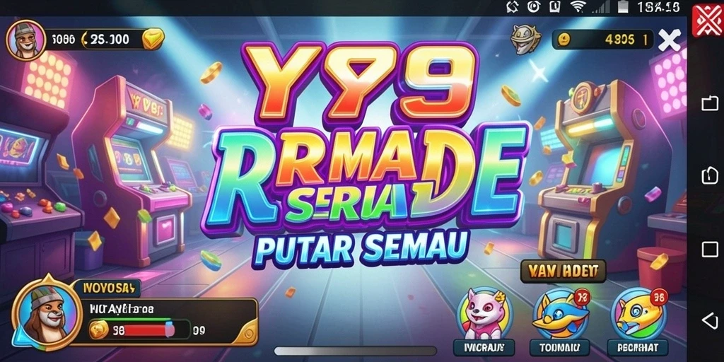 Screenshot gameplay Y89 yang menonjolkan keseruan permainan Arcade.